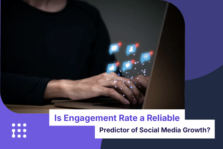 Engagement Rate as Predictor of Social Media Growth