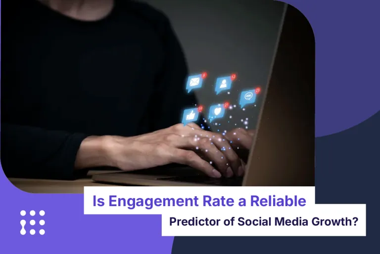Engagement Rate as Predictor of Social Media Growth