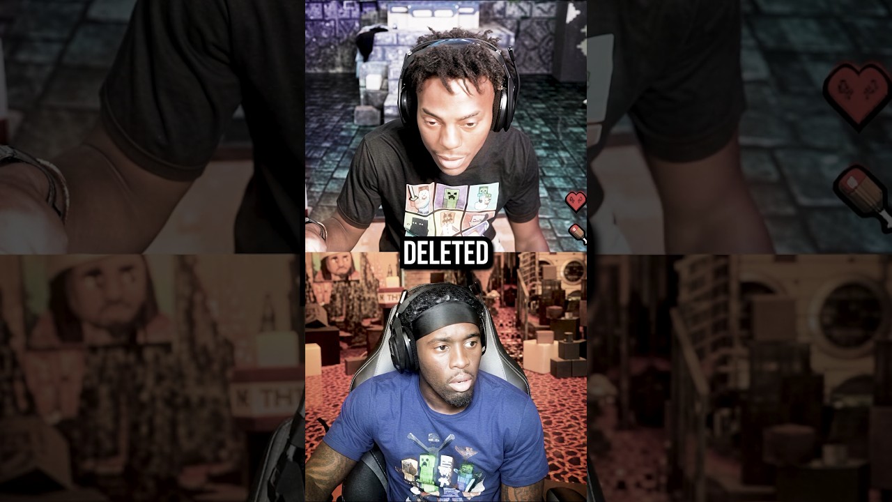 Jamal deleted the hardcore Minecraft world (SpeedKaiClip)