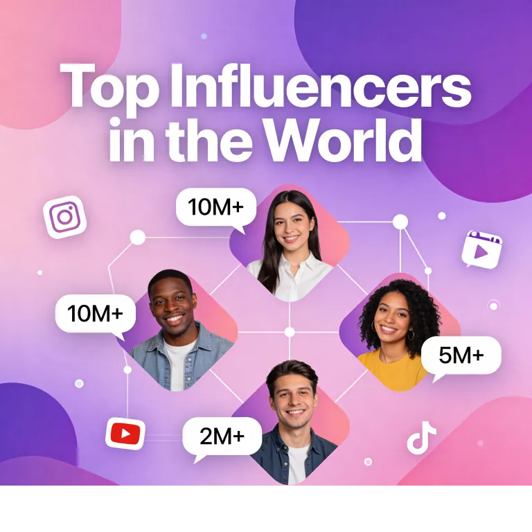 Top 25 Influencers in the World [2026]