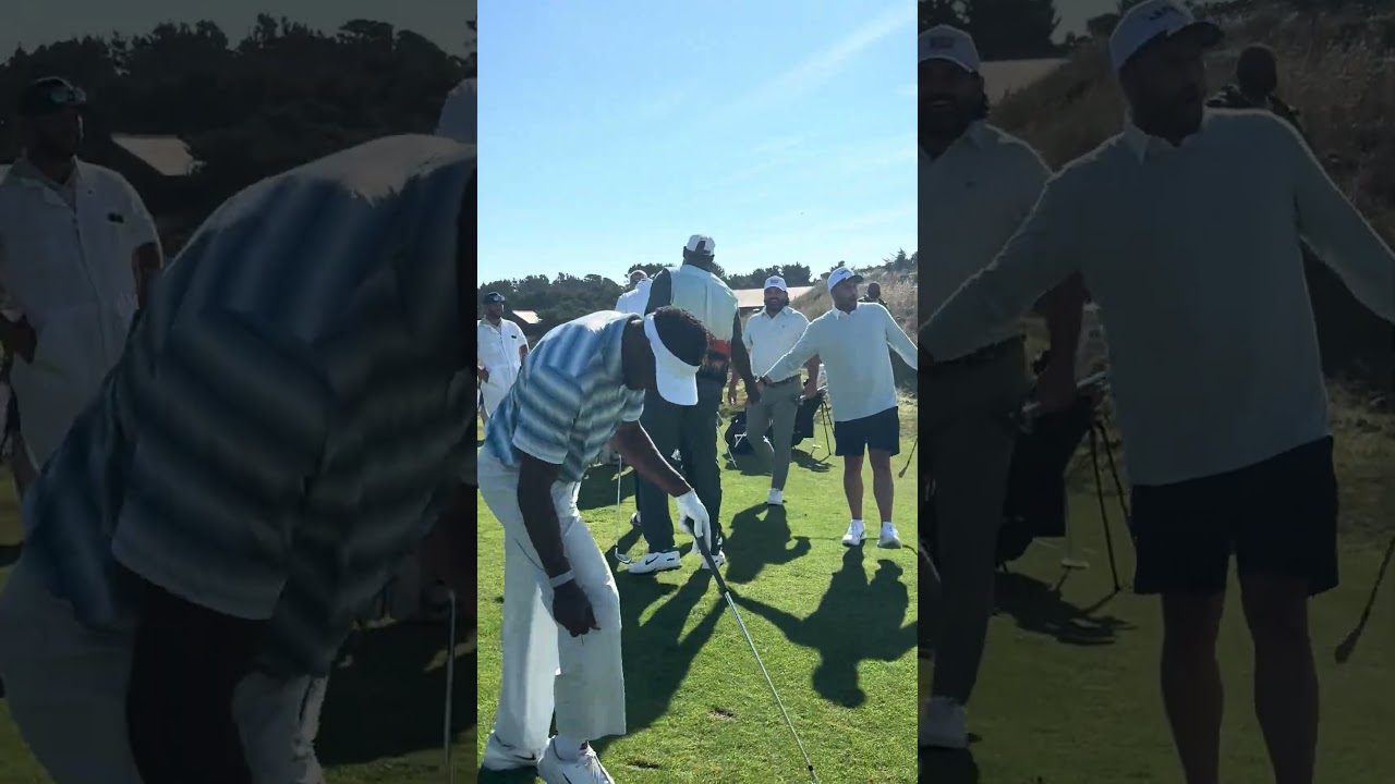 LeBron nearly sinks his first Hole in 1 at Bandon Dunes