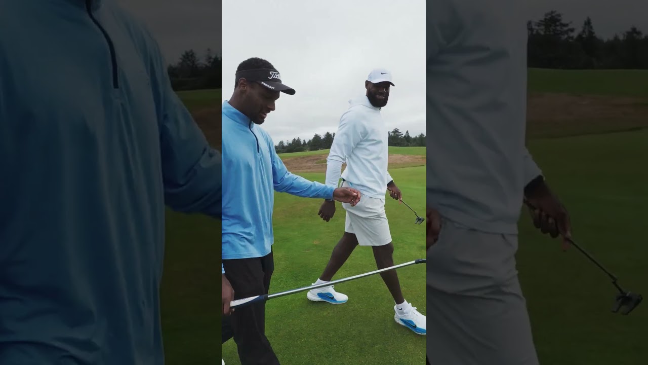 Bronny teaching LeBron the YouTube game