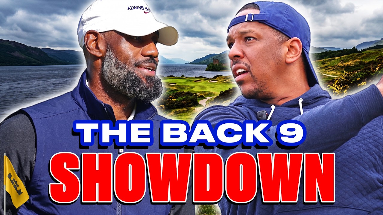 LeBron James vs. Channing Frye | 1v1 Golf Showdown