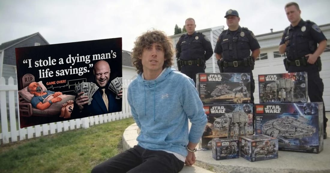 Reckless Ben outside, with the American Fork Police Department