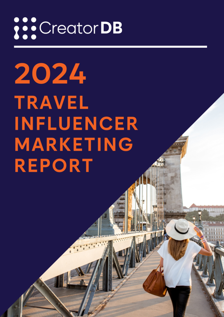2024 Travel Influencer Marketing Report Cover