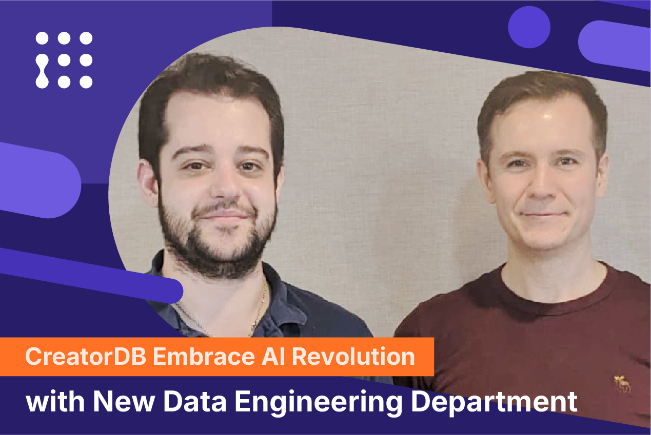 CreatorDB Embraces AI Revolution with New Data Engineering Department