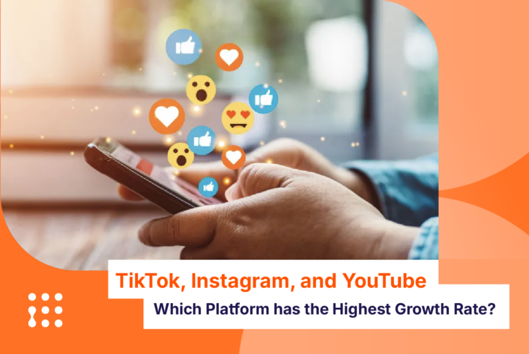 TikTok, Instagram, and YouTube, which Platform has the Highest Growth Rate?