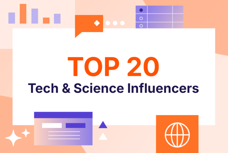 Top 20 Tech & Science Influencers (YouTube & Instagram)